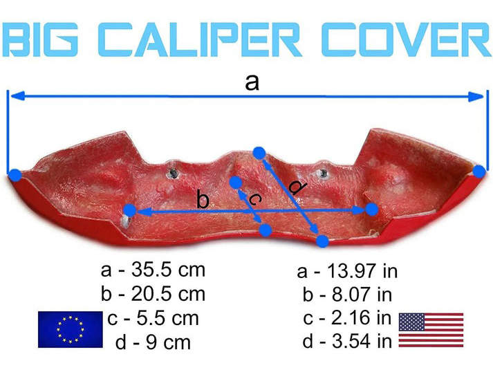 Mercedes-Benz G-Class W463 (2007-2018) Brake Caliper Covers - Brabus Style Red